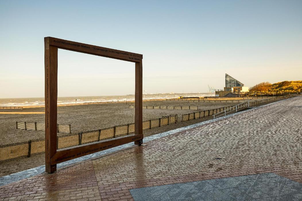 Beautiful Top Floor Seaview Studio Apartment B'Berge-Bruges Blankenberge Kültér fotó